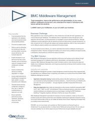 BMC Middleware Management - RightStar