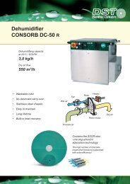 Dehumidifier CONSORB DC-50 R