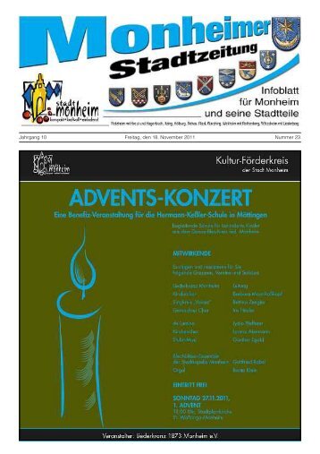 Stadtzeitung 2011-11-18.pdf - Stadt Monheim