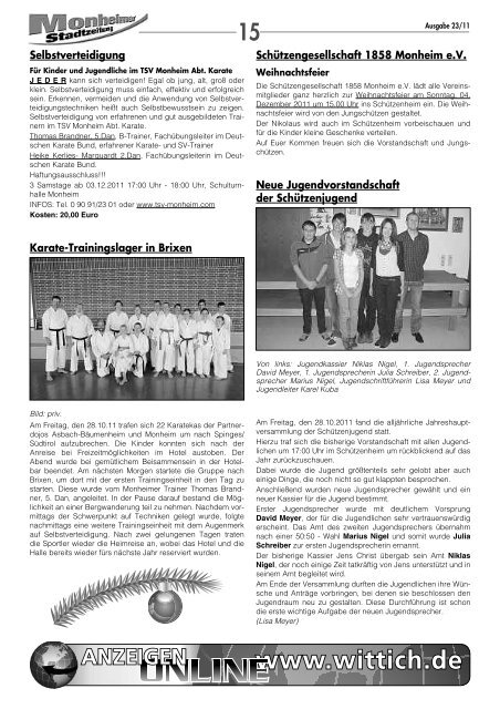 Stadtzeitung 2011-11-18.pdf - Stadt Monheim