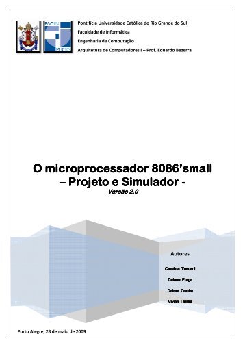 O microprocessador â Projeto e Simu Projeto e Simu O ... - GSE