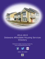 2012-2013 Delaware Affordable Housing Services Directory