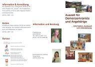 Auszeit fÃ¼r Demenzerkrankte und AngehÃ¶rige - Deutsche Alzheimer ...