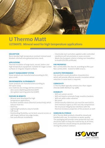 U Thermo Matt - Isover