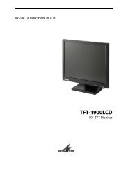 TFT-1900LCD - Monacor