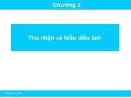 Chương 2 Thu nhận và biểu diễn ảnh - Fita