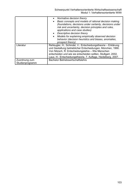 Modulhandbuch BWL_WiWi.pdf - Fachbereich Wirtschaftswissenschaft