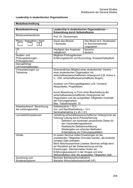 Modulhandbuch BWL_WiWi.pdf - Fachbereich Wirtschaftswissenschaft