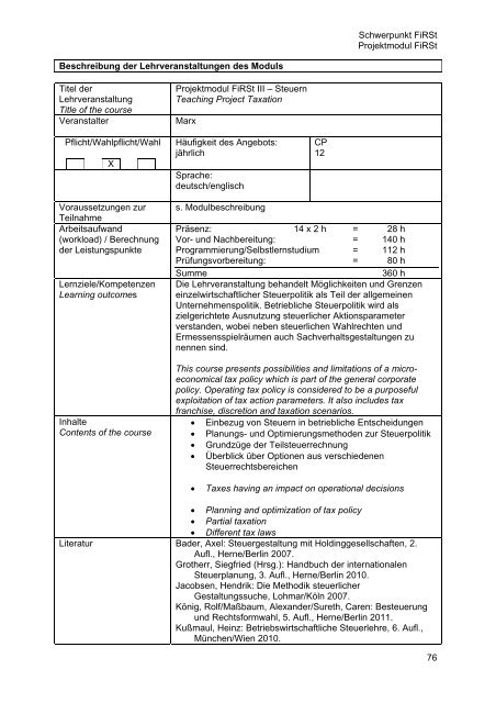 Modulhandbuch BWL_WiWi.pdf - Fachbereich Wirtschaftswissenschaft