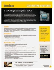 sql server - Interface Technical Training