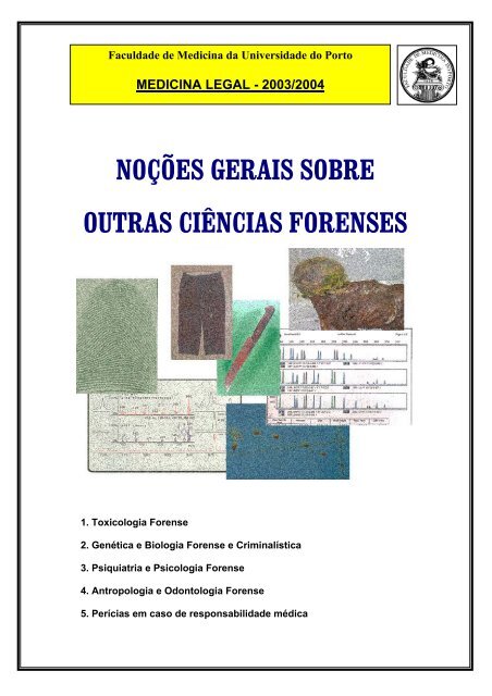 Toxicologia Forense: Identificação e Metabolismo das drogas de abuso