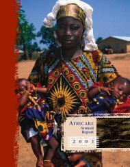 2003 Africare Annual Report
