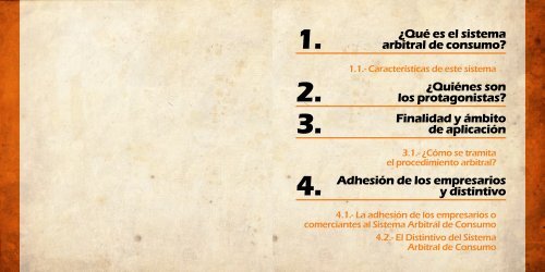 El sistema arbitral de consumo El sistema arbitral de consumo