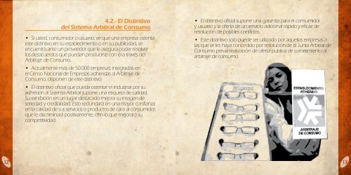 El sistema arbitral de consumo El sistema arbitral de consumo