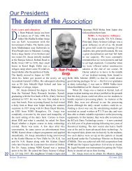 OUR PRESIDENTSâDr. R. P. Aneja - Indian Dairy Association