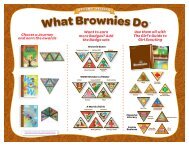 What Brownies Do Flyer - Girl Scouts of Virginia Skyline Council