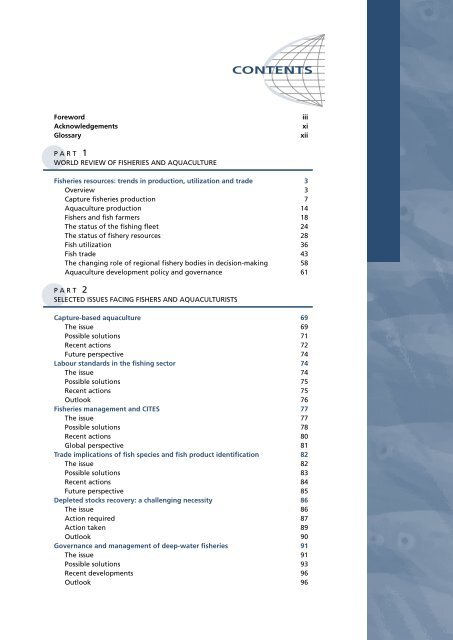 State of World Fisheries and Aquaculture 2004 - Library