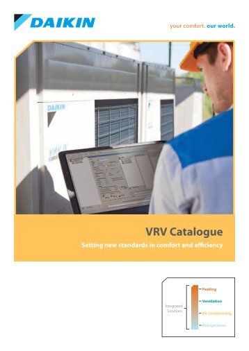 Daikin UK VRV catalogue 2012