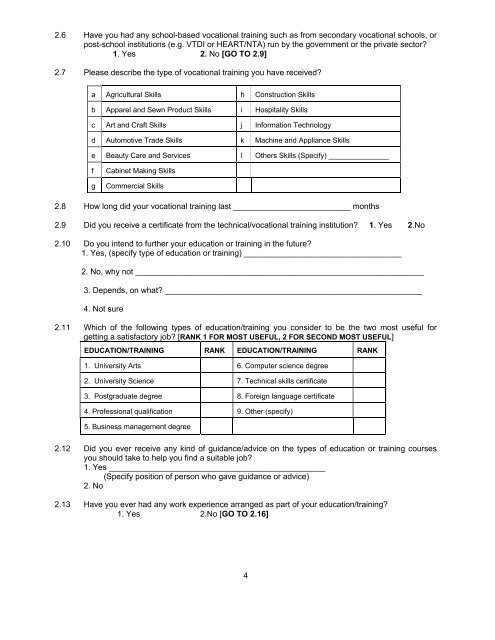 The Transition of Jamaican - International Labour Organisation ...