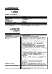 Curriculum vitae Burchini - Estav Centro