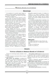 Metodología Glosario Términos utilizados en Medicina Basada en la ...