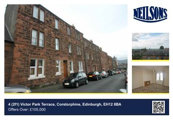 4 (2f1) Victor Park Terrace, Corstorphine, Edinburgh, EH12 8BA ...