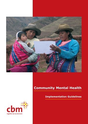 CBM Community Mental Health (CMH) - Implementation Guidelines ...