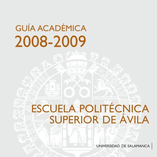 01 Escuela P S De A Vila 2008 2009 2as Universidad De Salamanca calendario laboral 2008 salamanca