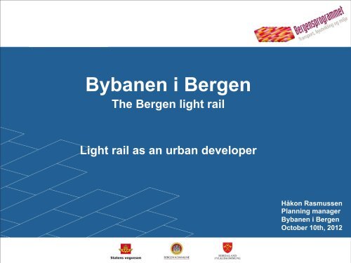 Bybanen i Bergen - VTI
