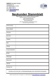 DOWNLOAD: HOECO Neukunden-Anmelde-Formular