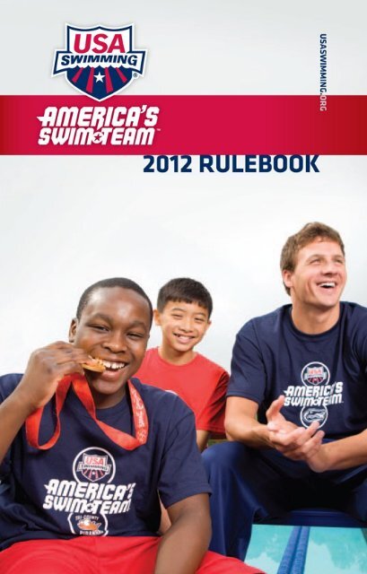 2012 USA Swimming Rule Book