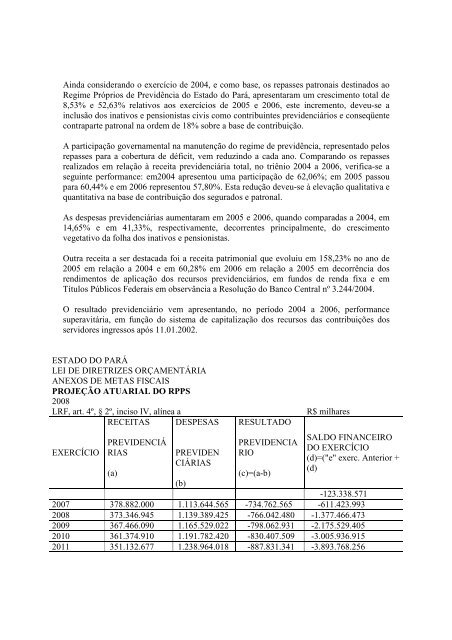 Leiord2007 - AssemblÃ©ia Legislativa do Estado do ParÃ¡ - Governo ...