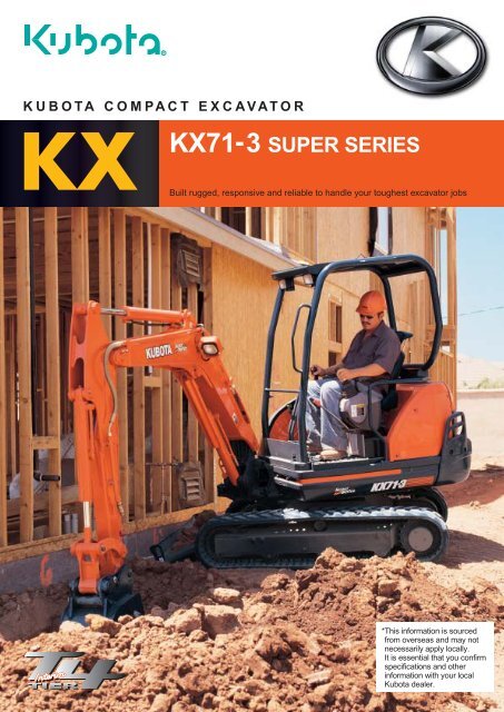 KX KX71-3 SUPER SERIES - LiveUpdater