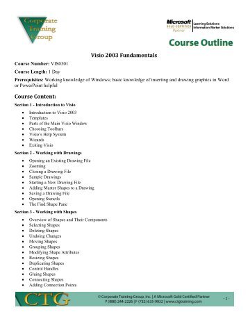 New CTG Course Outline Template