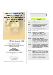 curso avanzado de tecnología de la resonancia magnética y sus ...