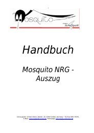 Mosquito NRG - Auszug - Ortwin Keller