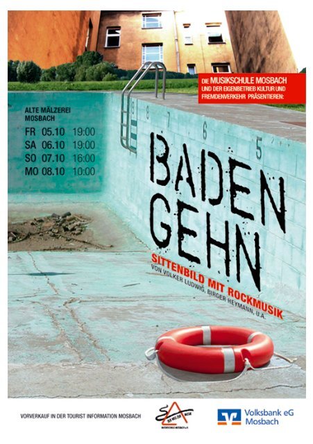 Baden gehn - Mosbacher Broadway