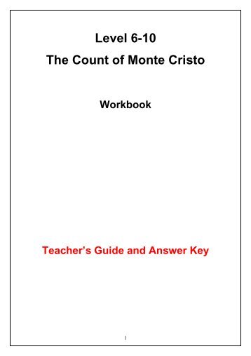 Level 6-10 The Count of Monte Cristo