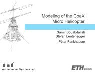 Modeling of the CoaX Micro Helicopter