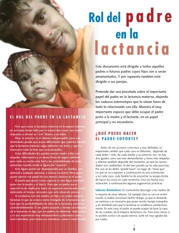 Rol del padre en la lactancia