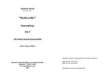 Lue kirjaa PDF-muodossa - Suomen Tunnustuksellinen Luterilainen ...