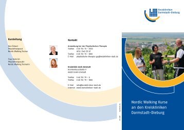 Information Nordic Walking - Kreiskliniken Darmstadt-Dieburg