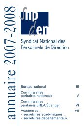 Syndicat National des Personnels de Direction - Snpden