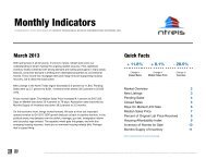 March 2013 Market Indicators - NTREIS