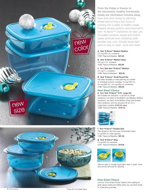 Tupperware Brand Vent 'N Serve 7 Container Set - Indonesia