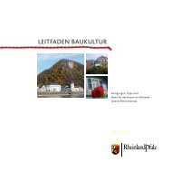 LEITFADEN BAUKULTUR - Dialog Baukultur Rheinland-Pfalz