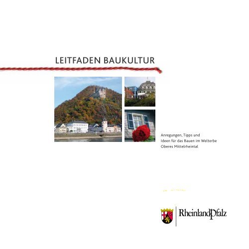 LEITFADEN BAUKULTUR - Dialog Baukultur Rheinland-Pfalz