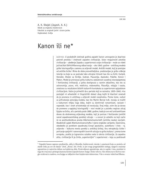 Preuzmite kompletan Äasopis broj 3 u PDF formatu - Portal kulture ...