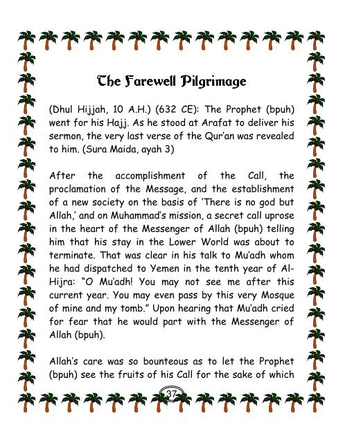 05) A short Biography of Prophet Muhammad - The Message