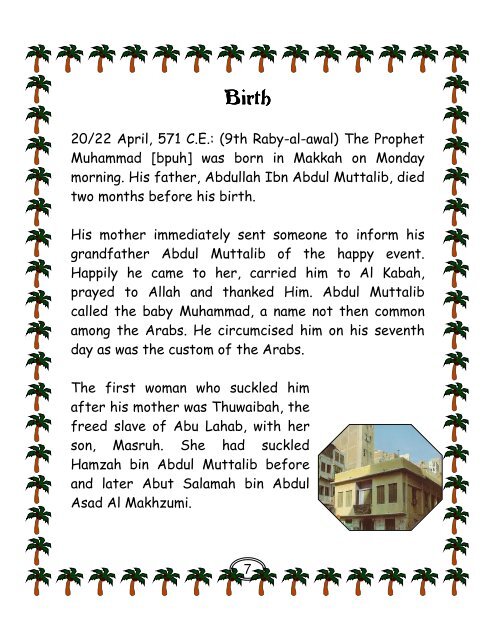 05) A short Biography of Prophet Muhammad - The Message